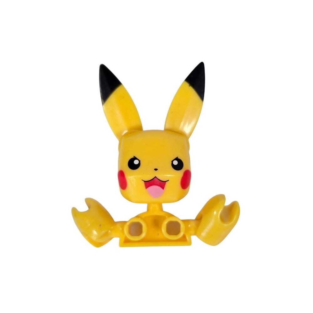 Mega Construx Pokemon Toy Replacement Part Piece Head Face Yellow Plastic